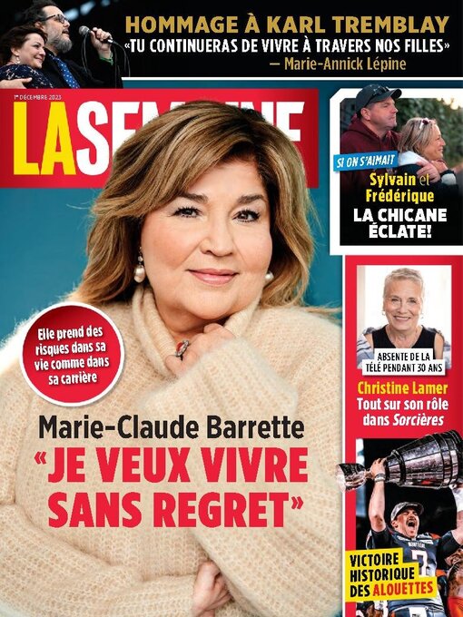 Title details for La Semaine by TVA Publications Inc. - Available